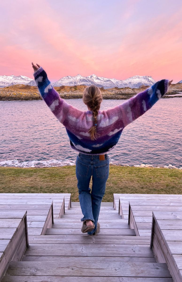 Skyhigh Morningrise by Ingrid Raadim