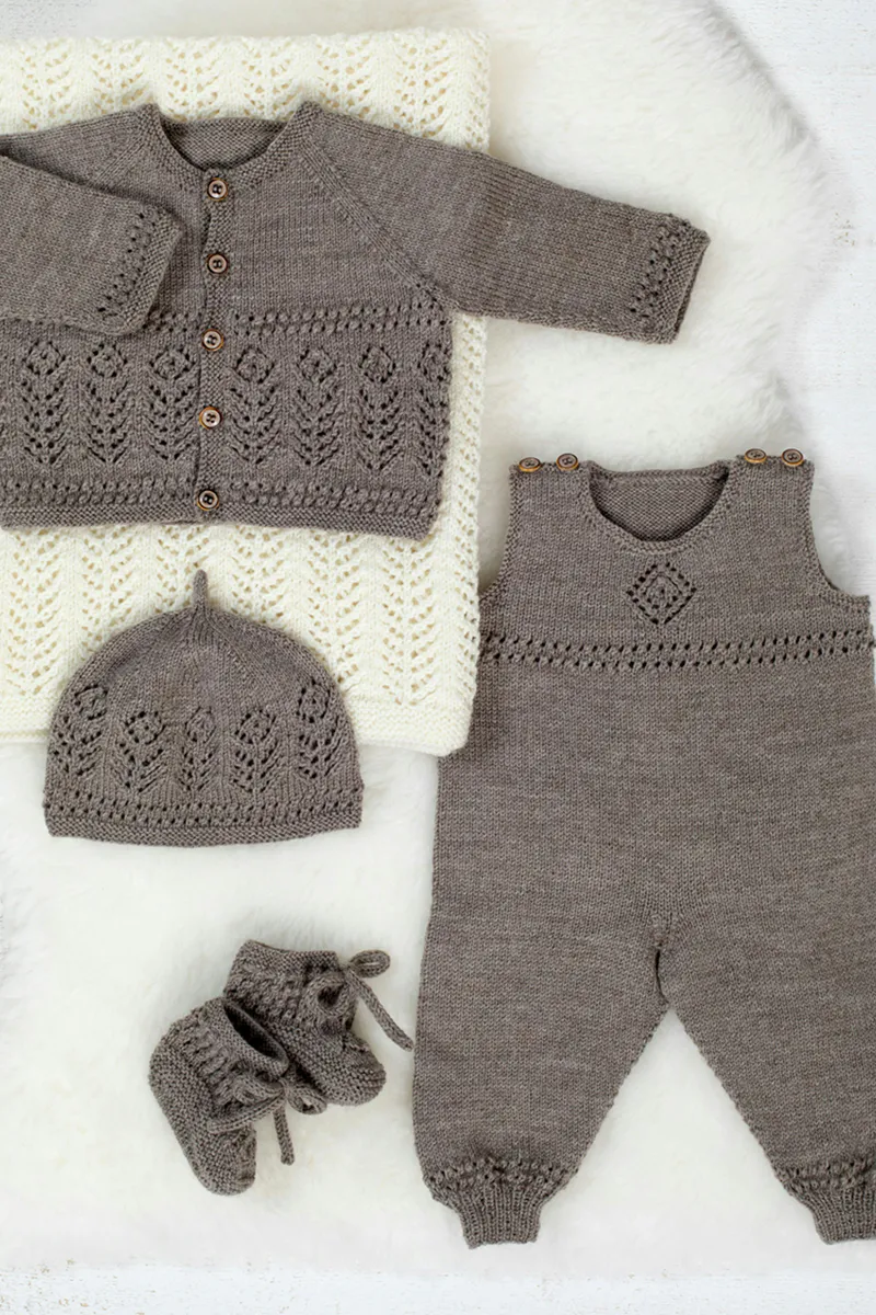 Millian & Milla Blå Hentesett m/Teppe fra HoY