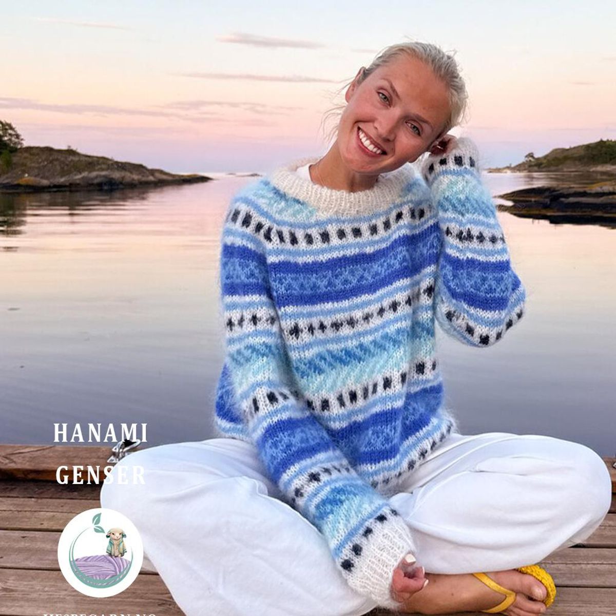 Hanami Blå Raglangenser fra HoY