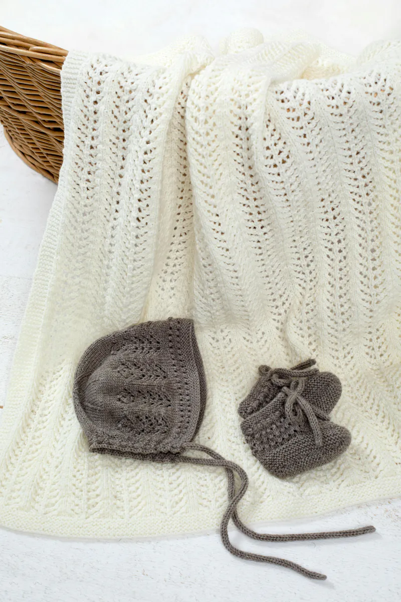 Millian & Milla Blå Hentesett m/Teppe fra HoY